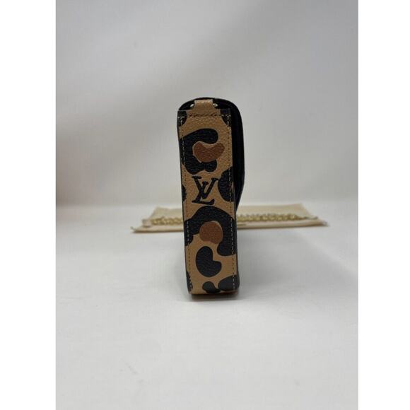 Louis Vuitton Pochette Felicie Wild At Heart Jungle Leopard 🦄 - Picture 10 of 13